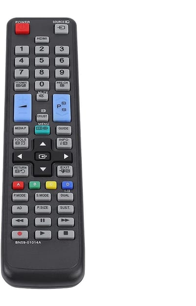 Dailygoody - Universele afstandsbediening - Vervanging voor LED Smart TV - Gebruiksvriendelijk - 8 meter bereik - Compatibel met LCD LED Plasma T...
