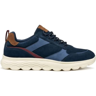GEOX SPHERICA HEREN Sneakers - MARINEBLAUW/DONKERBLAUW - Maat 43