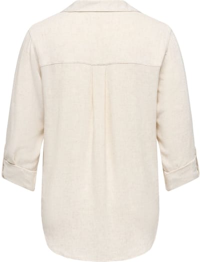ONLY CARMAKOMA - CARSIESTA YASMIN LS LI BL SHIRT PNT NOOS Dames Blouse