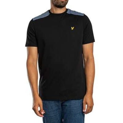 T-shirt Korte Mouw Lyle &amp; Scott T-shirt met ruitjespatroon