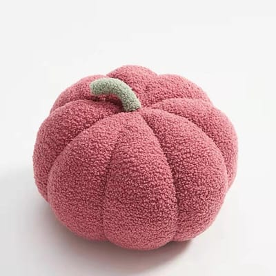 Oreiller de simulation de grande taille de 55 cm, jouets en peluche de citrouille d'Halloween, poupée en peluche douce, cadeau d'anniversaire d'Halloween pour filles, décoration de fête about 18-20cm pink