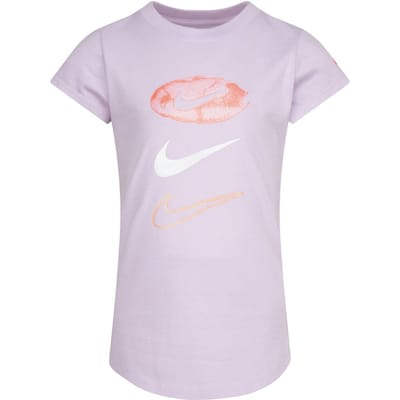 Nike Meisjes Summer Daze Pill Swoosh T-Shirt (Paars)