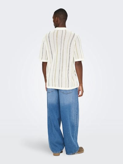 ONLY&SONS - ONSTOBBY LIFE RLX SS SHIRT KNIT NOOS - Heren - Polo's