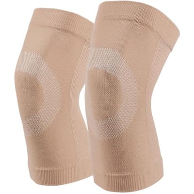 1 paar zomerse ultradunne kniebeschermers, gym running kniebeschermers, meniscus S