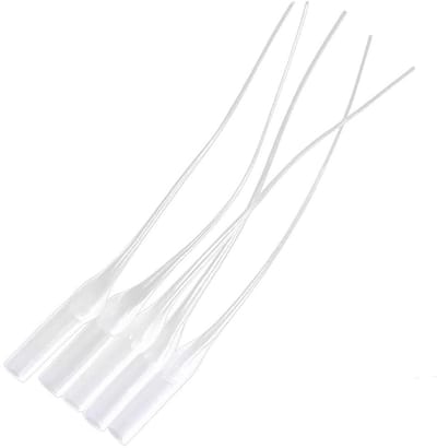 100 Stuks Micro-Tips voor Plakmiddelen, Plastic Applicator Tips voor Creatief Gebruik en Laboratoriumdosering