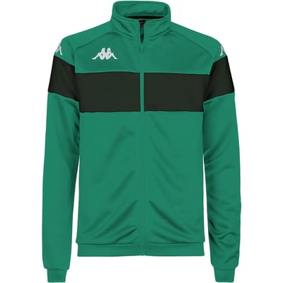 Kappa Dacone Sweatshirt Met Halve Rits Groen L Man