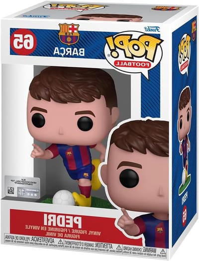 Voetbal Figuur - Verzamelbeeldje Sport - Fan Collectie - Officiële Merchandise - 9.5 cm Hoog - Multicolor