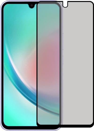 Screenprotector - Geschikt voor Samsung Galaxy A34 - Privacy Filter - Gehard Glas - Beschermglas - Tempered Glass - Screen Protector