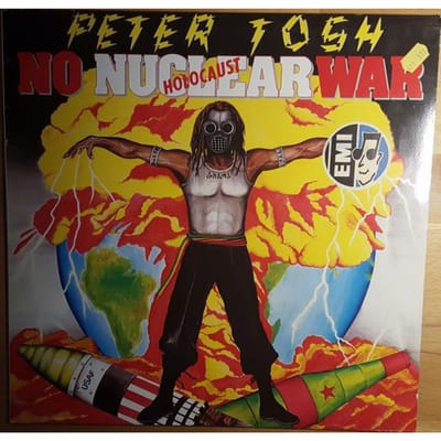 LP Plaat PETER TOSH No Nuclear War 0387467001 Parlophone 1987 Europa Reggae Ska Dub Gebruikt
