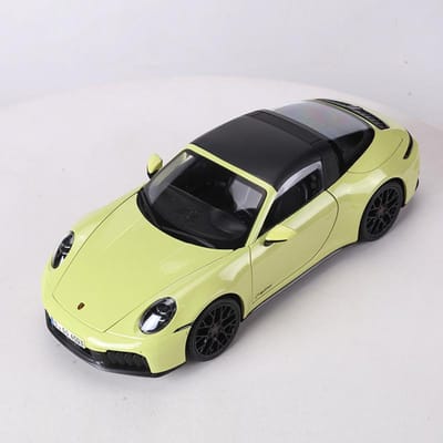 Maïsto 1:18 Porsche 911 Targa 4 Gts 922.2 Ouvrir Toutes Les Portes Modèle Réduit En Métal