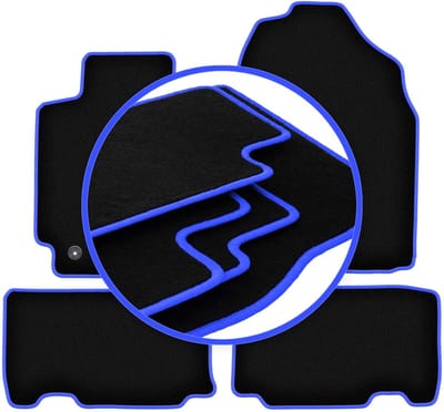CARLUX-BLUE automatten voor: Toyota RAV4 IV Hybrid (2013-2019)