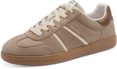 Tamaris Sneaker 1-23624-43-3A1 Dames Lage Damesschoenen Leer Bruin