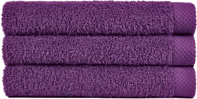 Washand 16x21 cm Uni Pure Royal Paars - 6 stuks