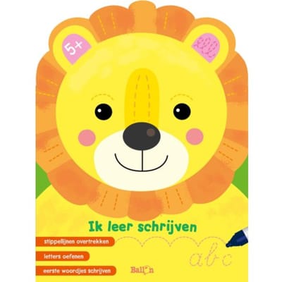 Ik Leer Schrijven / 5+ - Ik Speel En Leer (Wipe & Clean)