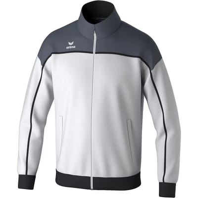 Erima Change Trainingsjack Kinderen - Wit / Slate Grey / Zwart | Maat: 128
