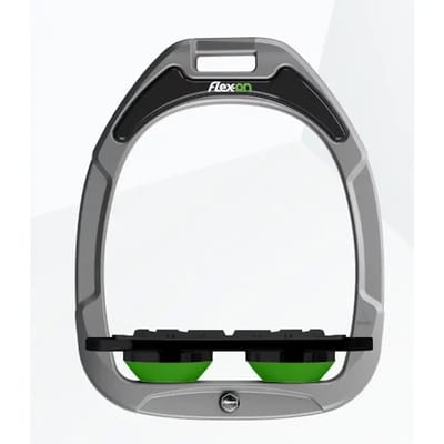 Plat Grip Aluminium/Zwart/Groen Flex-On Green Composite