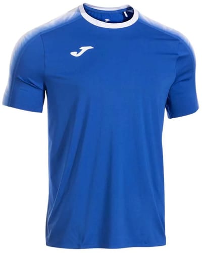 Joma Elite Xi T-shirt Met Korte Mouwen Blauw XL Man