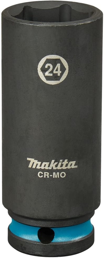 Makita E-16520 Impact Black Krachtdop 1/2 | 24 x 82 mm