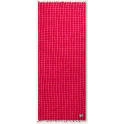 Oilily Angie Check Sjaal- maatOne size Bright Rose