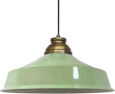 Bamyum Asletl Industriële Mintgroen Hanglamp Van Metaal