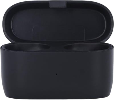 Focket Draadloze oordopjes oplaadcase, vervangende oplaadcase met 700mAh-batterij en USB C-oplader, voor 85t, zwart