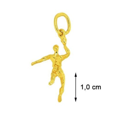 Blinx Jewels Vergulden Hanger Volleyballer