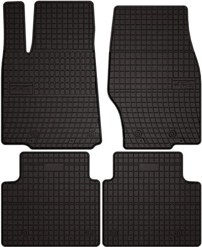Wielganizator SolidPRO Serie - Rubberen Autovloermatten - Voor Jeep Grand Cherokee 4xe - Zwart - Maatwerk