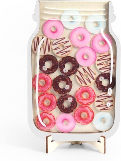 Persoonlijke Magnetische Donut Beloningspot voor Kinderen - Klaskamer Incentive Systeem voor Positief Gedrag en Beloningsschema's