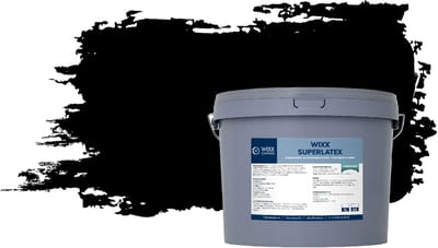 Wixx Superlatex Zijdeglans - 5L - RAL 9005 Zwart