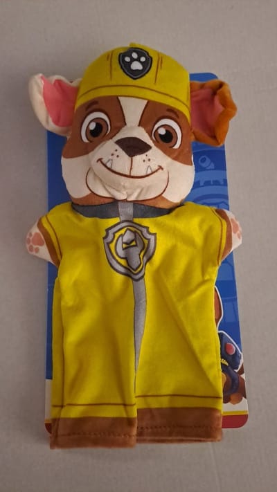 Paw Patrol Handpop Rubble