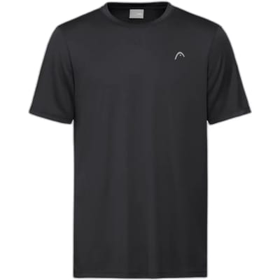 Head Racket Easy Court T-shirt Met Korte Mouwen Zwart 176 cm Jongen