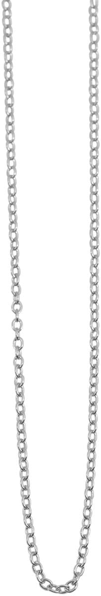 AKZENT Akzent Unisex ketting "Patrick" uit 925 Sterlingzilver, gerhodineerd, duurzaam, 42-60cm