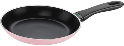 Koekenpan - Koekenpan - Bakken en braden - Keramische antiaanbaklaag - 20 cm - Roze