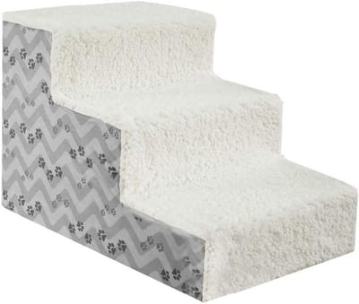 Huisdier Trappetje - Hondenladder Kattenhelling - Huisdier Toegang - Waterdicht Ademend Materiaal - 3 Treden - B