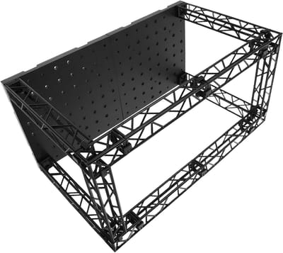 Displaystandaard Figuren - Vitrinekast Poppen - Verzamelingen Tonen - Verbeterde Visuele Ervaring - 30x16.5x15 cm - Zwart