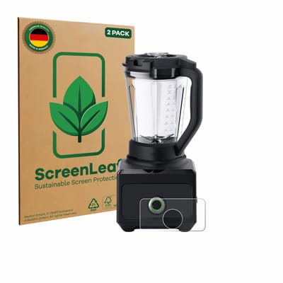 2 Stuks Screenprotector voor Braun PowerBlend 9 - Hoogwaardige Beschermfolie transparant