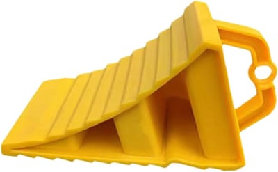 Autowielstopper - Antislip bandenwig - Voertuig Beveiligen - Slijtvast ABS Materiaal - 21 x 13 x 12 cm