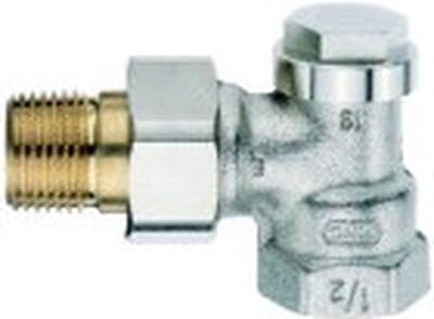 Honeywell Ultraline voetventiel Verafix 1/2 haaks Kvs 1,70 m3 h