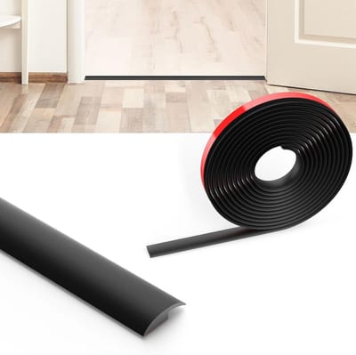 2 m Laminaatvloer Drempel Overgangsstrip - PVC Vloerverdeler Strip - Zelfklevende Deurstrip voor Verbinding van Vloeropeningen