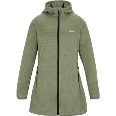 Bloomfield Long Line Fill Zip Hooded Fleece voor dames