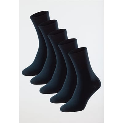 Schiesser Damessokken 5 Pack - Bluebird Dames Sokken blauw