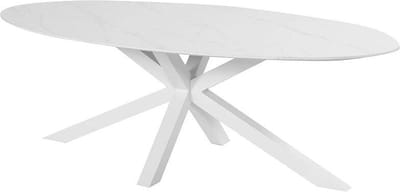 Hartman Xander Tuintafel Ovaal - Wit