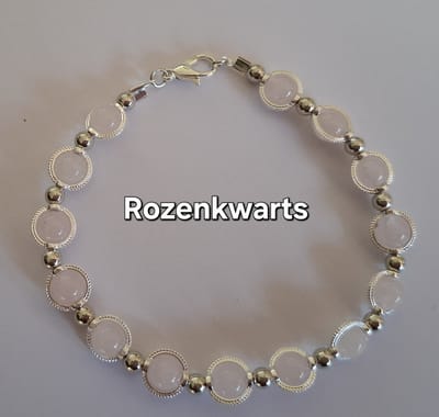"Rozenkwarts" Armband