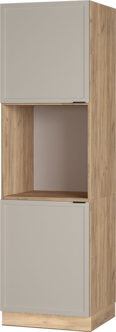 Vicco Fame-Line Ombouwkast fornuis – 60 cm open GrijsBeige