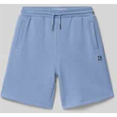 regular fit sweatshorts van katoenmix