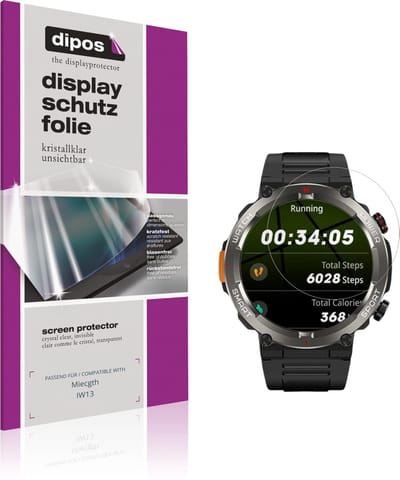 dipos – 6x Beschermfolie geschikt voor Miecgth IW13 | Krasbestendige & heldere Screenprotector Ultra-Thin