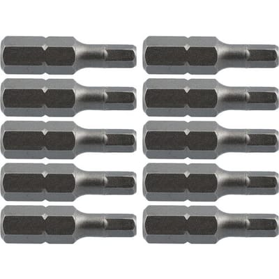 Labor schroefbit HEX3,0x25mm* (10 Stuks)