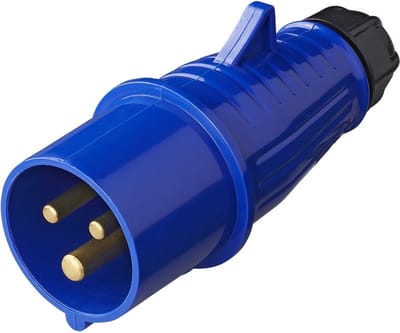 ProPlus Spatbestendige CEE-stekker - 16A - 230V - 3-polig - IP44