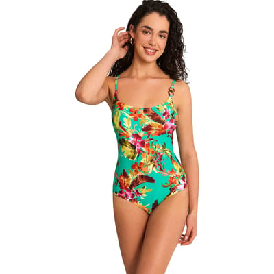 Vrouwen badpak met voorgevormde cups Selmark Tropico