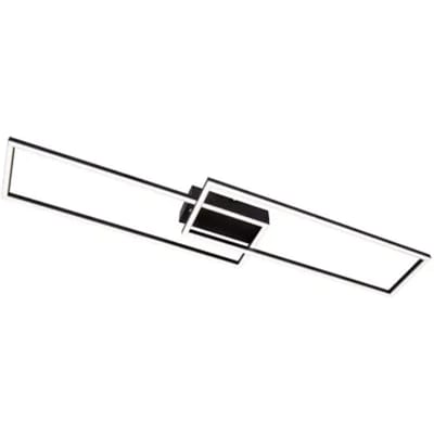 Lucide ARIANNE - Plafonnière (Plafondlamp) - LED - CCT - 1x23W 2700K/4000K - Zwart